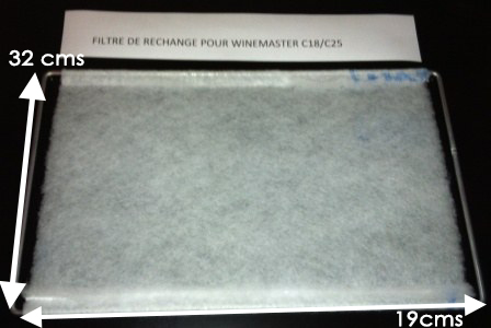 filtre winemaster c18_c25